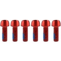 AliExpress NONE Titanium-plated Bicycle Handlebar Screws M6 Stainless Steel Bike Handle in Bolts Stem Riser 17MM Bicycle Disc Brake Caliper Bolt