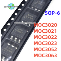20PCS MOC3020 MOC3021 MOC3022 MOC3023 MOC3052 MOC3063 SOP6 SOP-6 SMD Optocoupler New and Original IC
