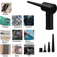 Wireless Air Duster 51000 RPM Dust Blowing Gun USB Compressed Air Blower Cleaning For Computer Laptop Keyboard Camera Cleaning