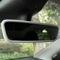 Universal Car Rear View Mirror Silicone Protective Cover Anti-Scratch Decor Frame