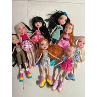 1pc random ship dolls girl Bratzillaz Fashion hair BratzDoll Beautiful doll with clothes 1/7 Best Gift