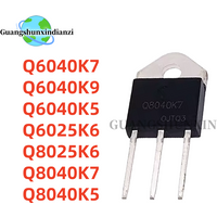 5PCS 100% NEW high-quality Q6040K7 Q6040K9 Q6040K5 Q6025K6 Q8025K6 Q8040K7 Q8040K5 TO-3P