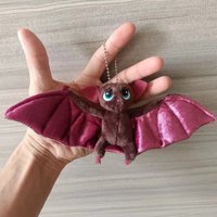 New Horror Hotel Transylvania Anime Transylvania Dracula Bat Keychain Pendant Soft Toy Collectible Decor Kids Halloween Gift