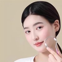 Precision Facial Hair Removal Device Spring Loaded Epilator for Women Upper Lip Hair Remover Beauty Tool for Smooth Skin