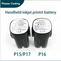 Phezer 8,4V 16,8V Akku für P15 P16 P17 Handheld-Tintenstrahldrucker