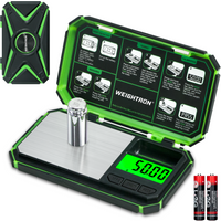 Digital Pocket Scale, 200g x 0.01g Jewelry Gram Scale, 6 Units Conversion with LCD Display, for Food, Jewelry,Coffe