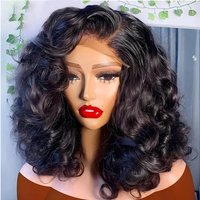 Bob Wigs Body Wave Lace Front Human Hair Wigs 250% 13x4 13x6 HD Lace Front Wigs Brazilian Remy Hair Pre-plucked 5x5 Glueless Ready to Wear Wig