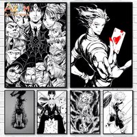 1pc Anime Hunter X Hunter Poster Poster Print Home Living Room Bedroom Entrance Bar Cafe Art Painting Decoration