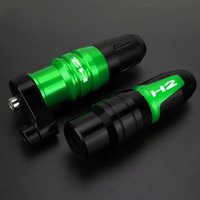 For KAWASAKI H2 H2R Ninja H2 SX 2018-2020 2021 2022 2023 2024 2025 Motorcycle Exhaust Frame Sliders Crash Pads Falling Protector