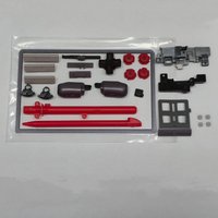 Limited Edition Original Gray Accessories Buttons Keys for Nintend Old 3DS XL LL Console Compatible Gaming Equipment