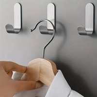 304 stainless steel hook, wall-mounted strong bathroom hook, coat hook, kitchen and bathroom sundries storage hook