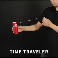 TIME TRAVELER Close up Magic Tricks Signed Key Into Coke Can Street Magic Props Mentalism Illusions Magician Toys Bar Gimmick