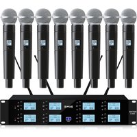 Professional UHF Wireless Microphone Headset Handheld Collar Gooseneck for Stage Speaker Wedding Conference Church Outdoor
