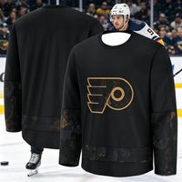 Men's New Style American Hockey Training Suit 3D Printed Embroidery Breathable, Moisture-Wicking Long-Sleeved T-Shirt Kids