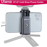 Ulanzi ST-07 Cold Shoe Phone Mount Holder Extend Cold Shoe for Vlog Microphone LED Light Vlog Tripod Phone Mount
