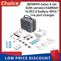 BETAFPV Cetus X FPV-Drohne 4K Professioneller ELRS 2,4G Empfänger+Akku+6-Port-Ladegerät Mini-Drohne Drohnen mit Kamera