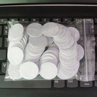 10pcs UID Coin RFID Card Tag Keyfob Rewrite UID Writable Block 0 ISO14443A Used to Copy 1k s50 13.56MHz Cards