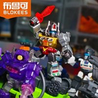 Hot Sale Blokees Transformers Starry Edition V3 Blind Box Devastator Optimus Prime Grimlock Soundwave Assembly Robot Toys Gifts