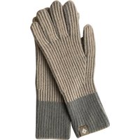 Winter New Touch Screen Gloves Women Thicken Warm Stripe Knitted Stretch Gloves Full Finger Outdoor two-tone Gloves For Women