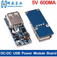 DC-DC USB Output charger step up Power Boost Module 0.9V ~ 5V to 5V 600MA USB Mobile Power Boost Board