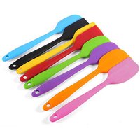 Leeseph 8 inch Silicone Spatula - 1 Small Heat Resistant Non-Stick Cooking Utensils (Multicolor)