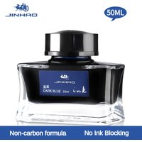 JINHAO 50ml/30ml Various Color Ink Glass Bottled Ink Fountain Pen Ink Refill Cartridge School Writing Office Supplies Stationery