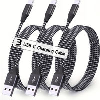 USB A to USB C cable fast charging Type C charging cable suitable for iPhone 16 15 Pro Pro Max Plus for Samsung Galaxy S24