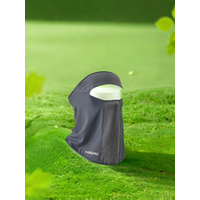 AliExpress NONE Anti-UV Full Face Mask for Outdoor Sports Breathable Ice Silk Ear Cord Veil Mask Neck Protection Eyeglass Hole Full Face Cover