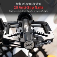 KORE Bicycle Pedals Dual DU Sealed Bearing Platform Aluminum Alloy Non-slip Screws For MTB Road Bike Winter Cycling Accessories