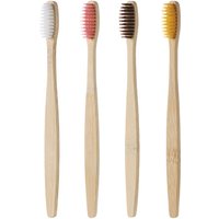 Bamboo Toothbrush Set Natural Eco-Friendly Dental Care Tablet Bamboo Toothbrushes
