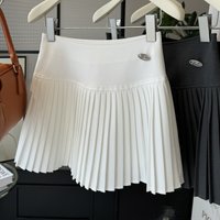 Without Shorts Women Skirts High Waist A-Line Woman Pleated Skirt Summer Fashion Female Mini Harajuku Ladies Short Pleated Skirt
