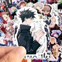 10/30/50/100pcs Cool Anime Jujutsu Kaisen Stickers Satoru Gojo Cartoon Decal DIY Skateboard Laptop Classic Manga Sticker
