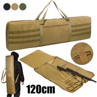120cm Tactical Rifle Gun Bag Outdoor Shooting Mat Hunting Gun Storage Carry Bag Shoulder Backpack Portable Anti Slip Pad