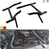Motorcycle Saddlebag Guard Crash Protection Bar Fit For Harley Touring Road King Electra Street Glide Special CVO/SE 2009-2024