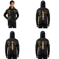 2025 New UFC Boxing Enthusiasts Gold Hoodies For Autumn And Winter Men's And Women's Casual Fashion Oversized Sweaters Top
