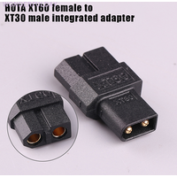 New 1/2Pcs HOTA XT60 Female To XT30 Male Adapter For RC Aircraft Battery Connector Spare Parts