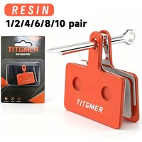 TITGMER Resin brake pads For Shimano MT200 m315 m365 m375 m395 m445 TEKTRO MTB Road bike hydraulic disc brake pads resin