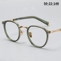 Japanese Handmade Design Eyeglasses Frames High-end Pure Titanium Round Glasses Mens Women Vintage Spectacles Artistic Eyewear