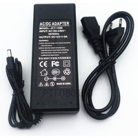 12V 5A 6A 8A Adapter Power Supply Converter Charger EU AU UK US Input 110V 220V Output 12V LED Strip Light Transformer