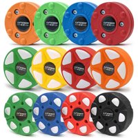 UICE Ice Hockey Street Hockey Puck Green Biscuit Ice Hockey Puck Plastic Training Puck Reusable Ice Training Practicing