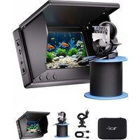 FOURQ Handheld 1080P 4.3'' LCD Fish Finder Portable Fish Depth Finder Water Underwater 220° Fishing Camera With Night Vision