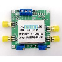 AD8421 Instrument amplifier module millivolt microvolt small signal with shielding box single and dual power supply