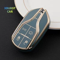 Shell Fob For Maserati Levante Ghibli Quattroporte GT Granturism GranCabrio TPU Car Key Case Cover Auto Car Styling Accessories