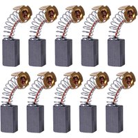 10pcs 6X10X15mm Carbon Brushes For CB104 CB106 CB116 Planer For Circular Saws Chop Saws Angle Grinders Power Tool