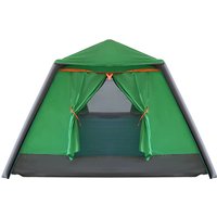 Air Tent Waterproof 2 3 4 People Camp Equipment Outdoor Folding Cube Fishing Camp Summer Inflatable Tent Automatic Tourism
