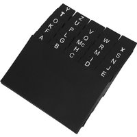 30pcs Index Card Dividers Pp Alphabet Tab Dividers For Recipe Card Document Study Materials Organization Office Home Use