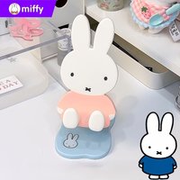 Sweet Miffy Rabbit Cute Creative Cartoon Pattern Fashion Foldable Portable Telescopic Phone Stand, Perfect for Watching Shows