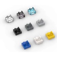 10PCS Top Clamp Plate 15712 12825 2555 93794 O-Type 1x1 Building Blocks Board Bricks Particle Puzzle DIY Pieces of Toys Parts