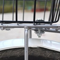 Bicycle Carrier Basket Fix Screw Antirust High Strength Storage Basket Fixed Tightly Fixed Gasket Rear Mounting Plate Child Seat