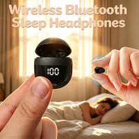 SK18-Ultra-small sleep headphones, invisible earplugs, high-definition calls, HIFI sound effect, deep bass, long battery life